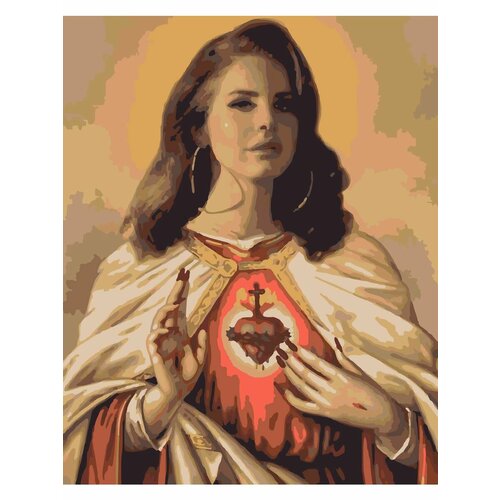 «Lana Del Rey» - картина по номерам наклейки бомбинг лана дель рей 50 шт