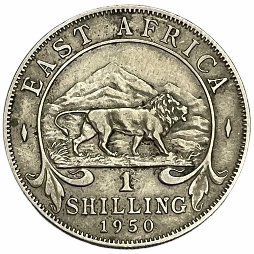 Восточная Африка 1 шиллинг 1950 г. восточная африка 1 цент 1924 г h