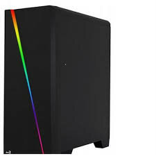 Корпус Mini-Tower AeroCool Cylon Mini Standart RGB, Black, без стекла, mATX (EN52168)