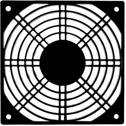 KPG-120 (120х120), Решетка для осевого вентилятора , KPG-120, 120х120 мм