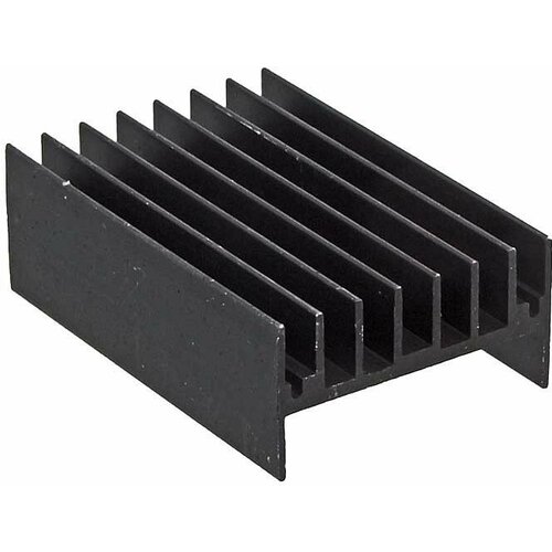 HS 107-50 Радиатор охлаждения воздушный алюминиевый с чернением 990₽