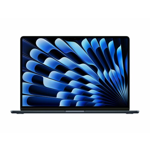 Apple MacBook Air 15 2024 (M3, 8C CPU/10C GPU), 8GB, 256GB SSD, Midnight (Полуночный черный)