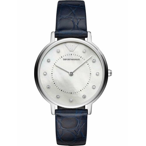 Наручные часы EMPORIO ARMANI AR11095, синий, серебряный наручные часы emporio armani ar11095