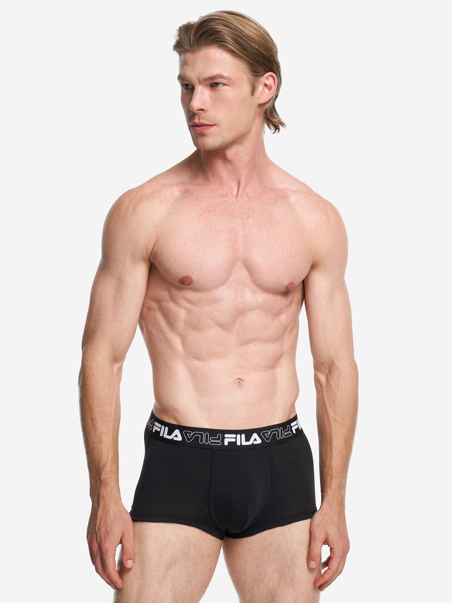 Трусы Fila, размер 50, черный — фото 1