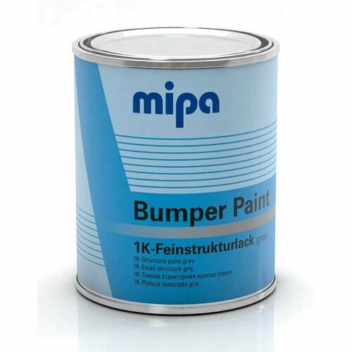 Mipa структурная краска для бамперов серая Bumper Paint 1л