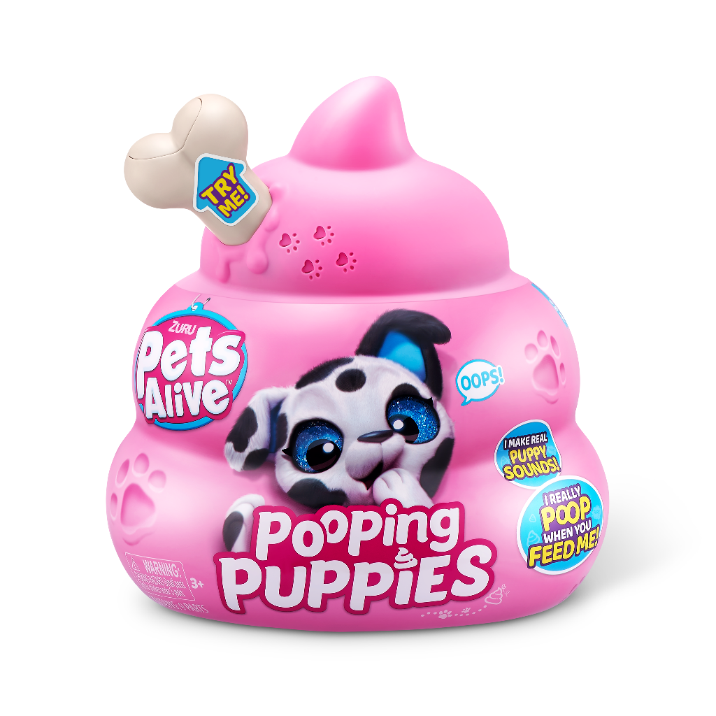 Интерактивная игрушка Zuru Pets Alive Розовый 28 см