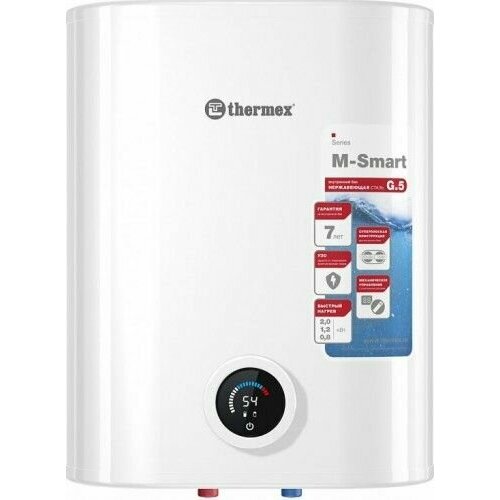 Водонагреватель THERMEX MS 30 V Pro M-Smart накопительный сухой стержневой ТЭН ЭдЭБ01918 6947600₽