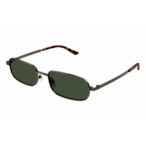 Солнцезащитные очки GUCCI, зеленый gucci gg 1099sa 003 61 золотой металл