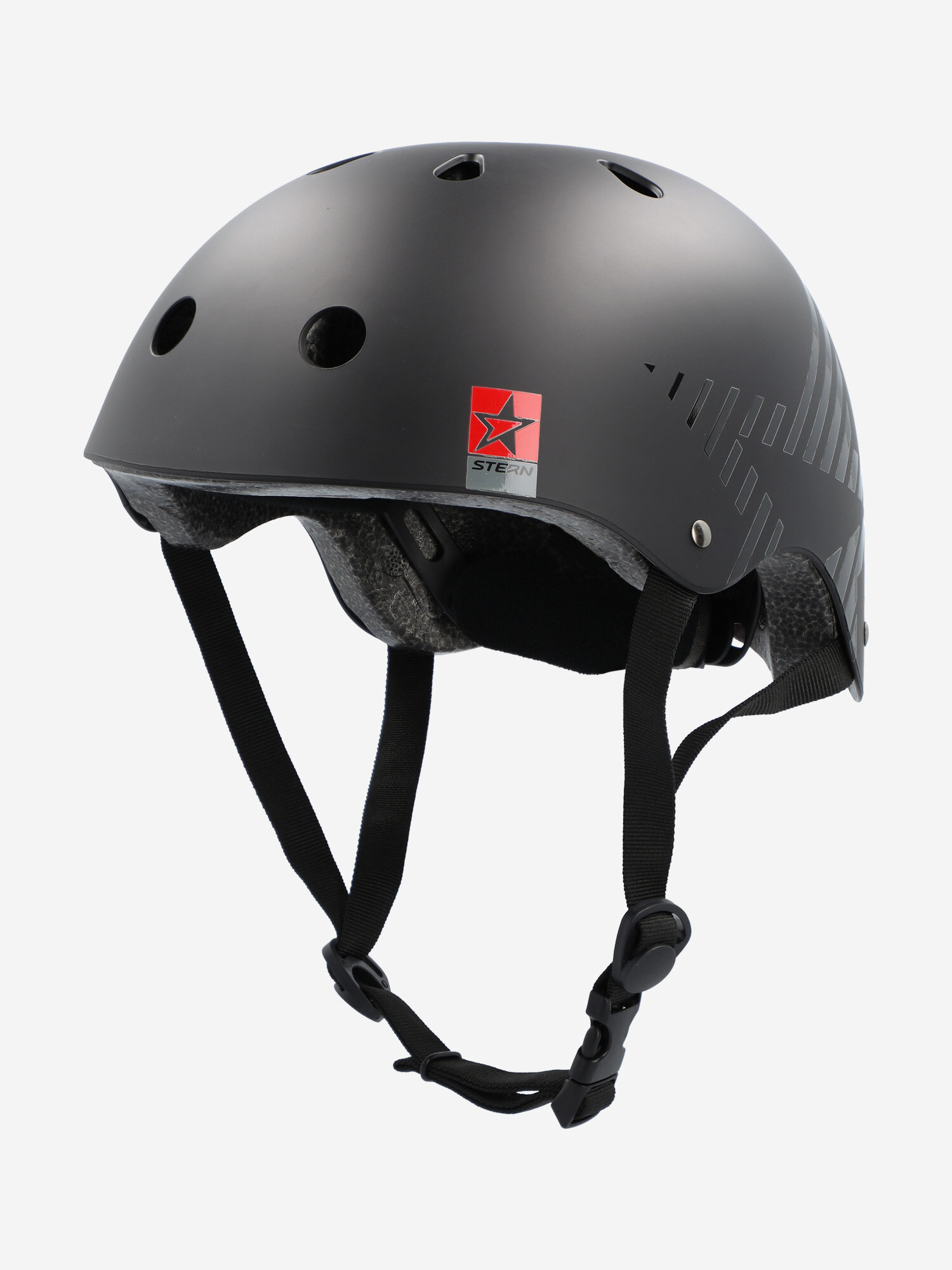 Шлем велосипедный детский Stern BMX Helmet Черный; RUS: 50-54, Ориг: S