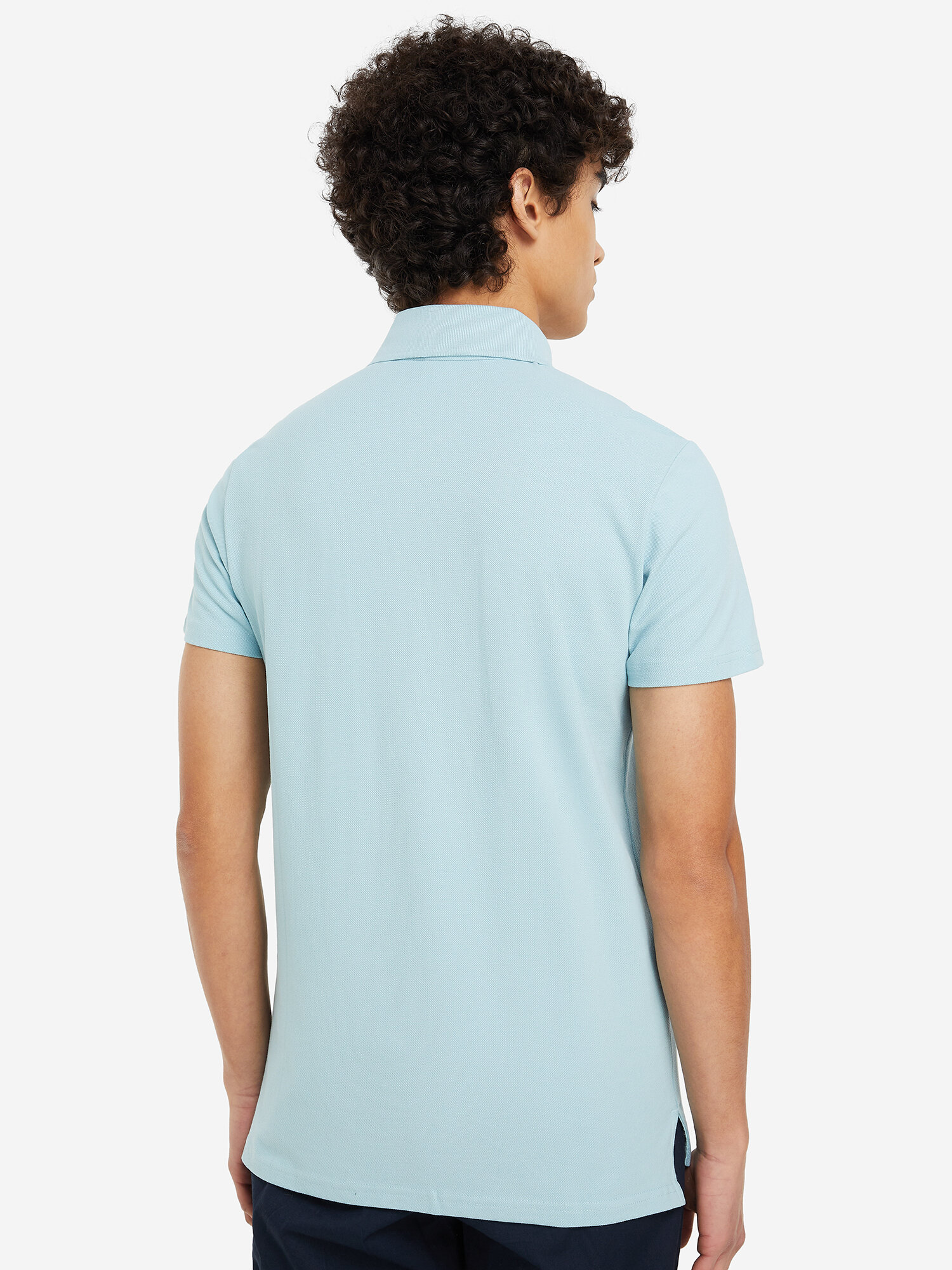 Поло Fila, размер 46, голубой, — фото 1