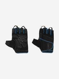 Перчатки для фитнеса Demix Черный/Синий; RU: 23, Ориг: XXL