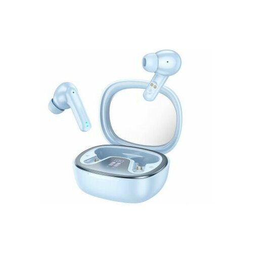 Беспроводные TWS наушники Hoco EQ06 7ч400mAh голубые 1640₽