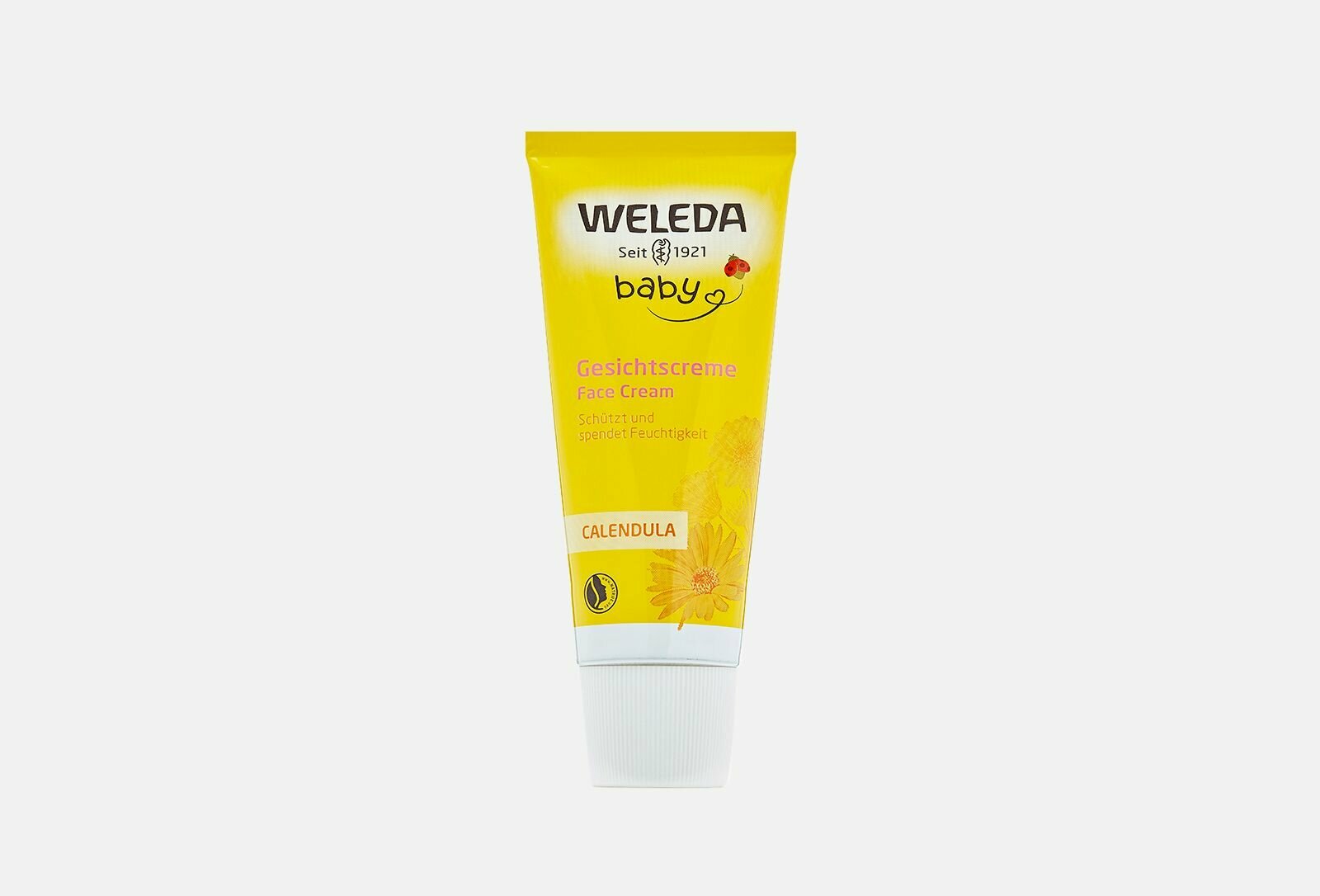 Крем для лица детский с календулой weleda calendula facial care for children