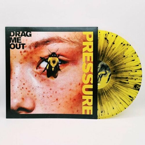Drag Me Out - Pressure (lim. Trans Yellow w/ Black Splatter) новая лимитированная цветная пластинка