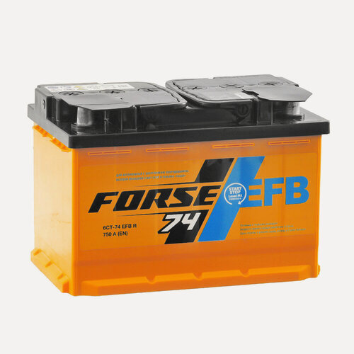 Изображение товара Аккумулятор FORSE EFB 74 Ач 750А О/П 574112051