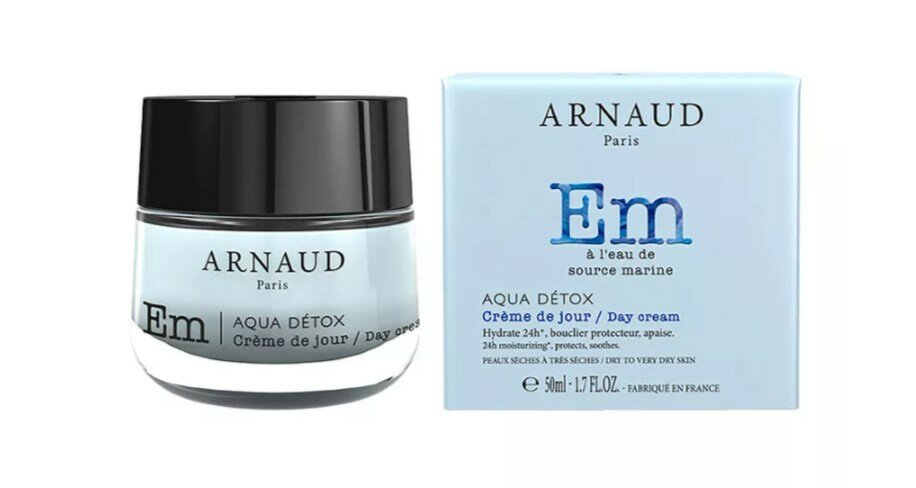 ARNAUD PARIS Крем для лица дневной для сухой и чувствительной кожи Aqua Detox