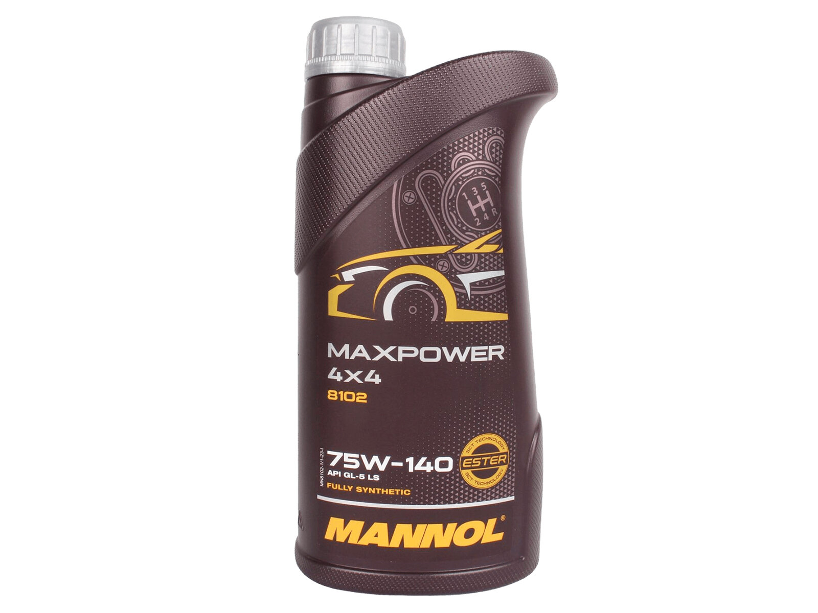 Масло Mannol 4х4 Maxpower Gl-5 Sae 75w140 1л MANNOL арт. SG10200