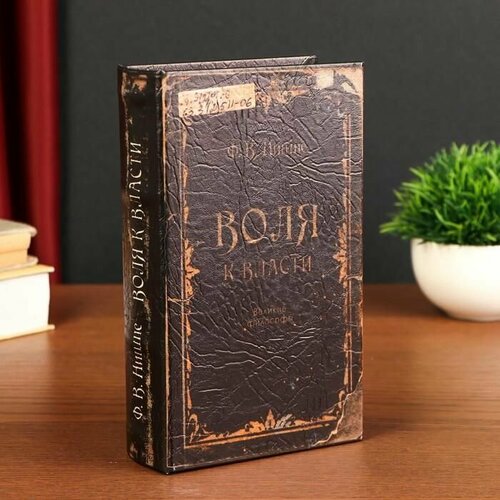 Сейф-шкатулка Воля к власти 21х145х5 см 1650₽