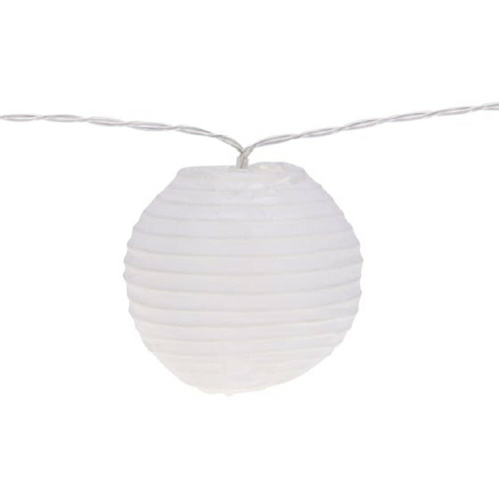 фото Rexant фонари 602-2427 Гирлянда садовая Денг, 335см, 3000К, встроенный аккумулятор, солнечная панель, коллекция Пекин