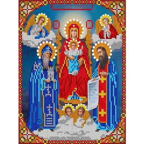 Набор для вышивания Богородица Икономиссы 1924 см 1295₽