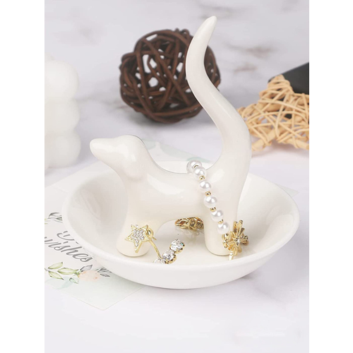 Подставка для украшений FamilyLove, 10х9х10 см, белый