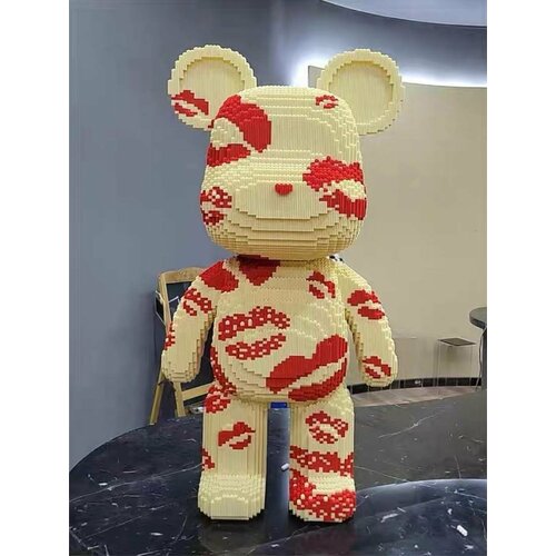 3д конструктор из миниблоков, BearBrick, для детей и взрослых, высота 80 см