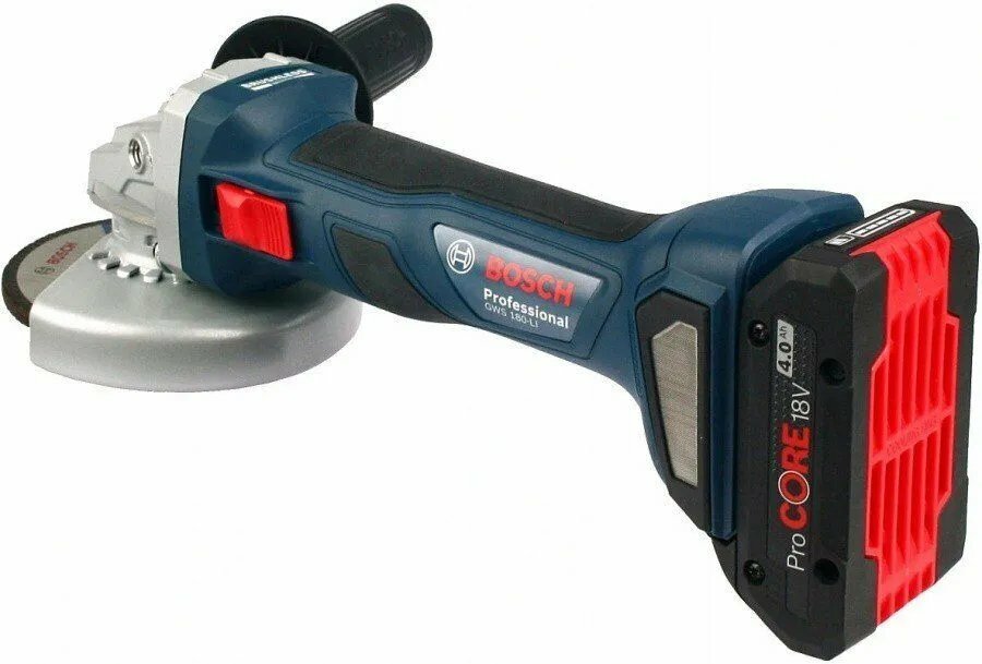 Аккумуляторная угловая шлифовальная машина Bosch GWS 180-LI 06019H9025 - фото №8