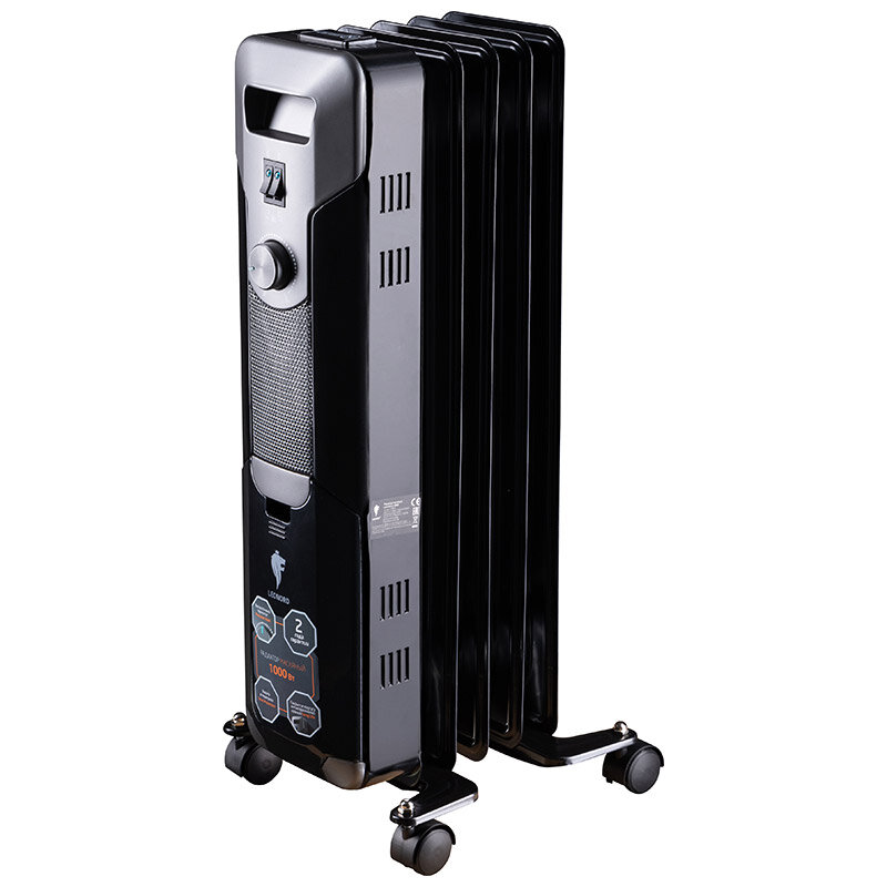 фото Радиатор масляный Leonord LE-1905 5 секц. 1кВт