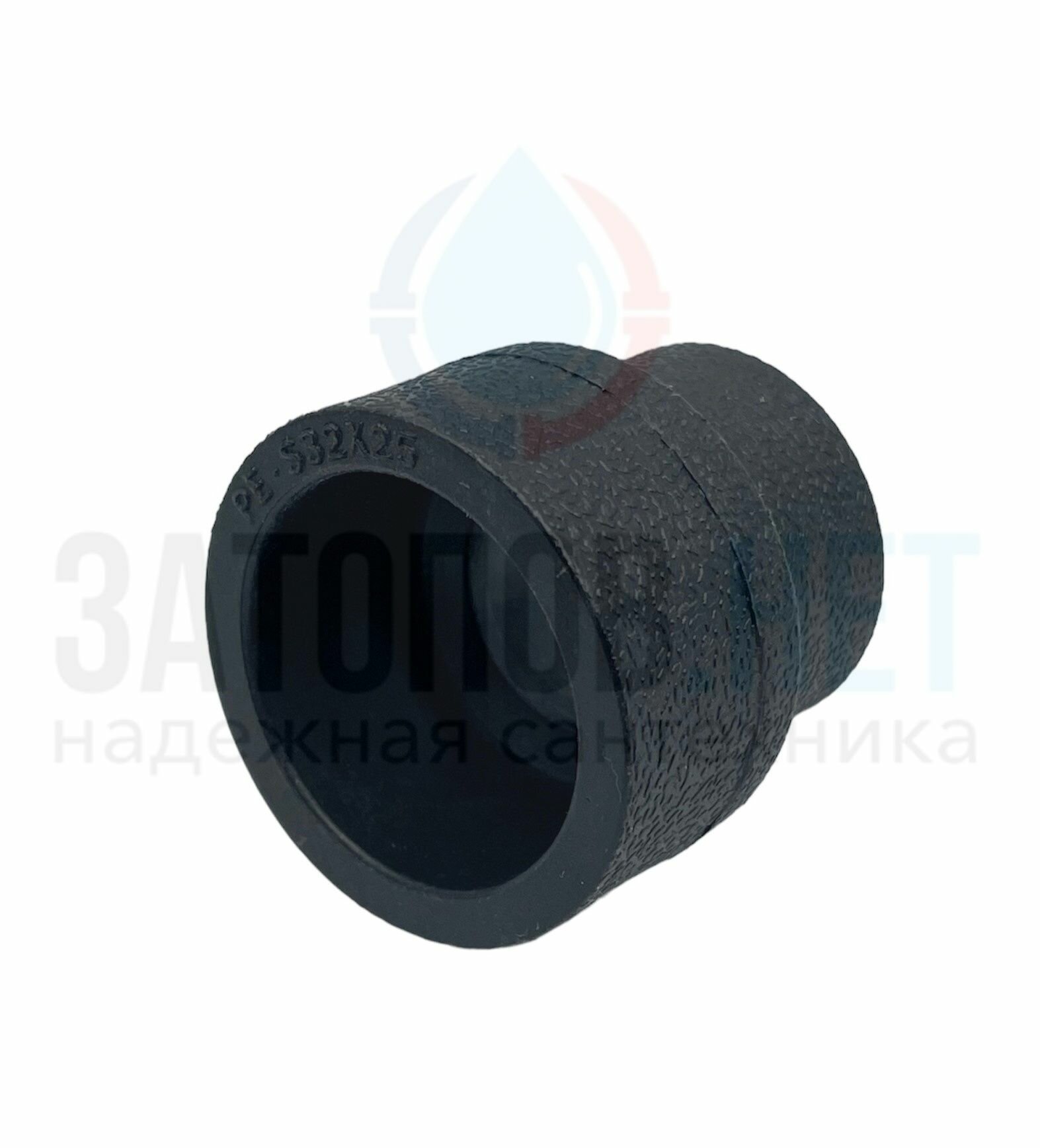 Муфта ПНД-П, ПЭ-П DN32-25 PN16 (под пайку)