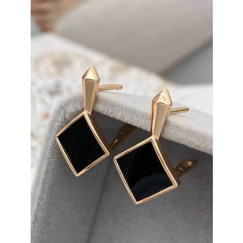 фото Комплект серег xinquan jewelry, керамика, золотистый