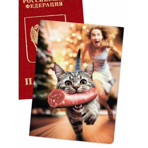 Обложка для паспорта , белый