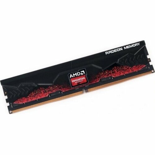 Оперативная память 32GB AMD Radeon DDR5 5600 DIMM Entertainment Series Black Gaming Memory Non-ECC, CL40, 1.1V, Heat Shield, RTL (R5S532G5600U2S)
