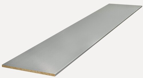 Изображение товара Столешница для кухни Скиф 800х600x26мм с кромкой. Цвет - Алюминий