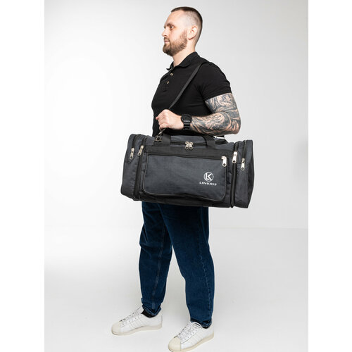 Сумка дорожная LINKRIS 58 л 27х31х60 см черный 2800₽