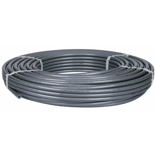 фото Stout 16x2,2 бухта 100 м pex-a труба из сшитого полиэтилена с кислородным слоем, серая spx-0001-0016 .