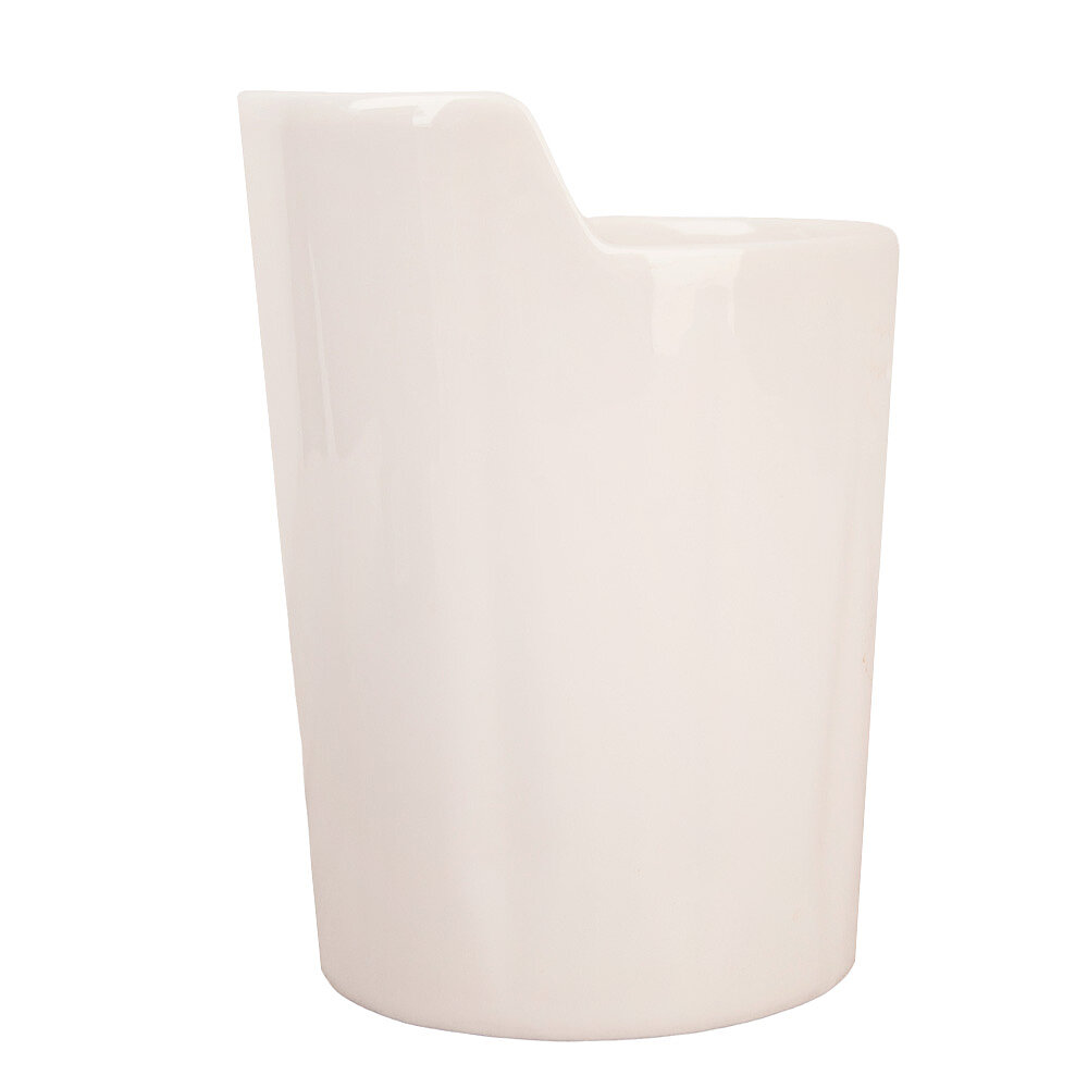 Подставка для кухонных принадлежностей Nouvelle "Naturel", фарфор, настольная, белая — фото 1