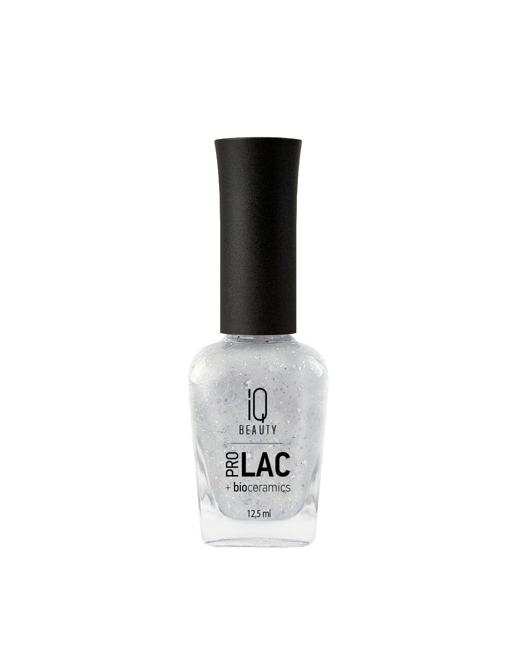 Лак для ногтей IQ Beauty PROLAC+bioceramics 152 Rime, с поталью, 12.5 мл