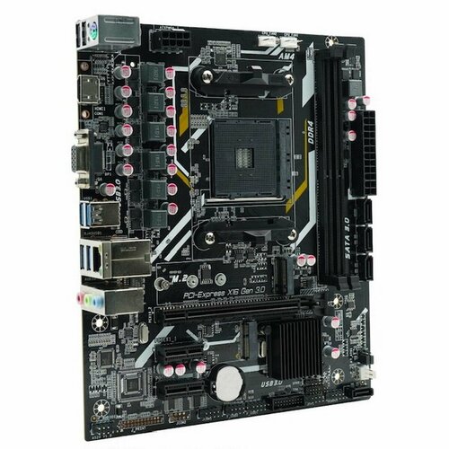 Материнская плата AFOX motherboard AMD A520 AMD Socket AM4 Micro-ATX 7378₽