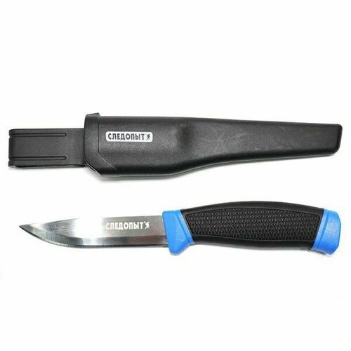 Следопыт Нож туристический с прорезиненной ручкой Следопыт PF-PK-18