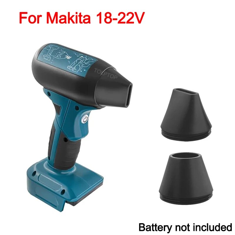 Портативный воздуходувка Makita/Dewalt/Milwaukee/Bosch 18 В, For Makita