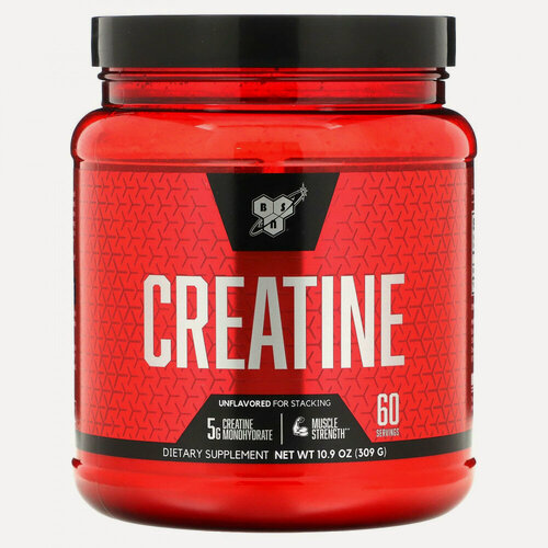 Изображение товара BSN, креатин, без добавок, 309 г (10,9 унции)