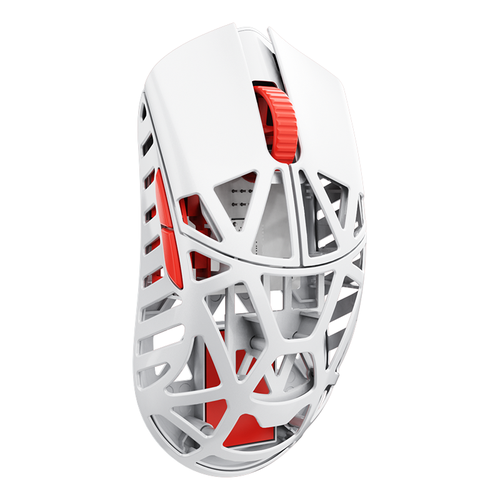 Игровая мышь WLMOUSE Beast X Mini WhiteRed Вес 34 г белый TTC корпус из магния 16499₽
