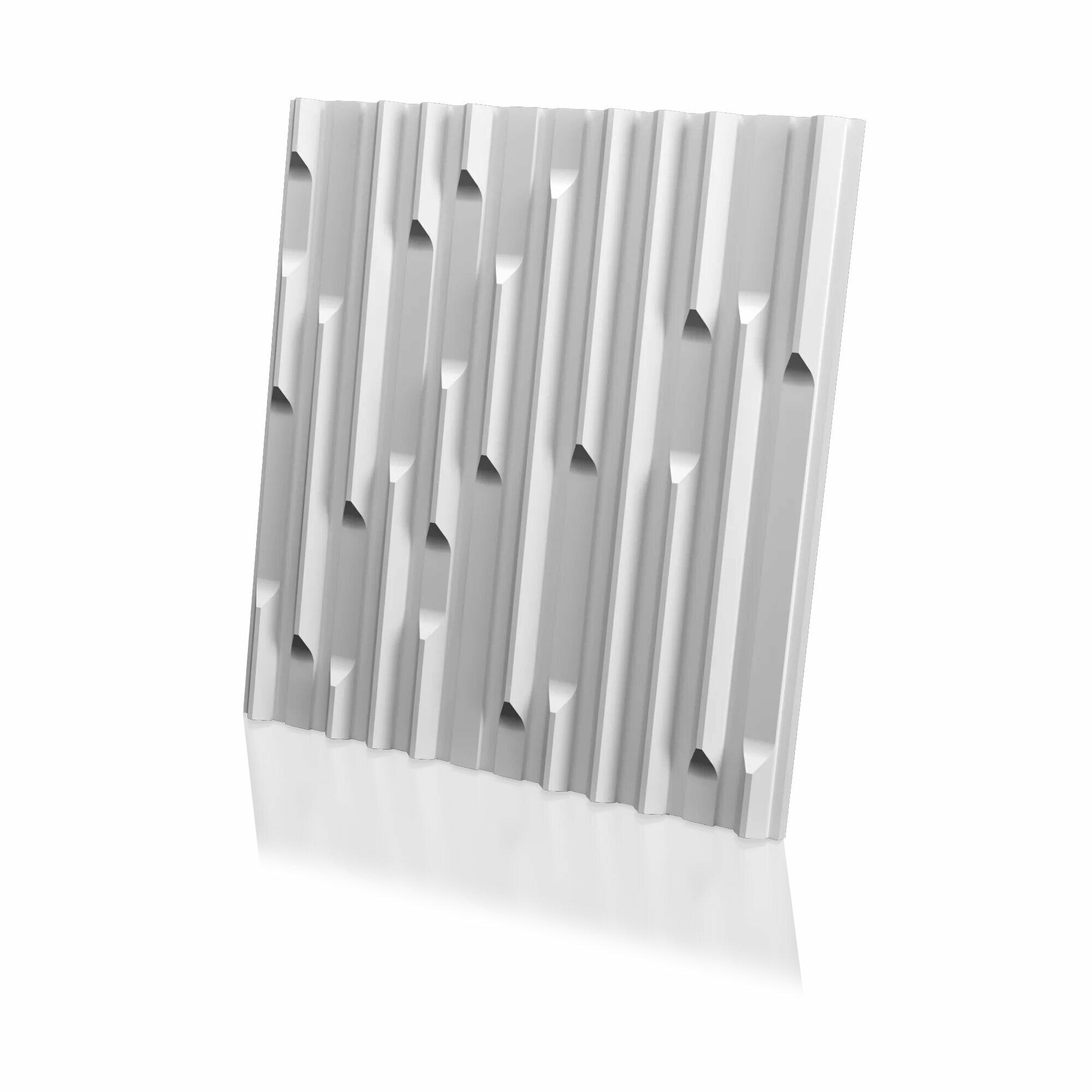 3D стеновая панель из гипса SOLITUDE артикул M-0096 от Artpole
