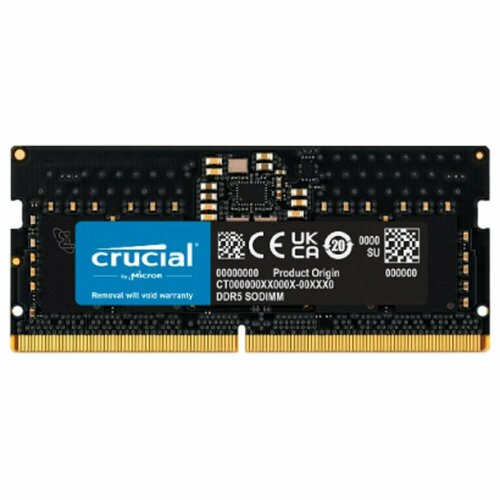 Crucial Модуль памяти DDR5 8Gb 4800MHz CT8G48C40S5 CL40 SO-DIMM 3078₽