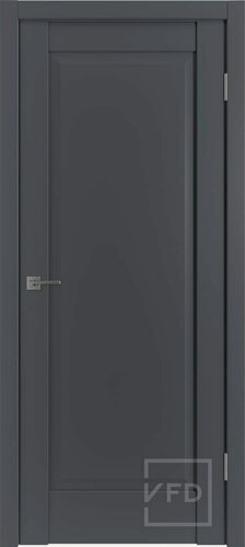 Изображение товара Дверь межкомнатная комплект с коробом и наличниками ДП Эмалекс ER1 700*2000 Onyx