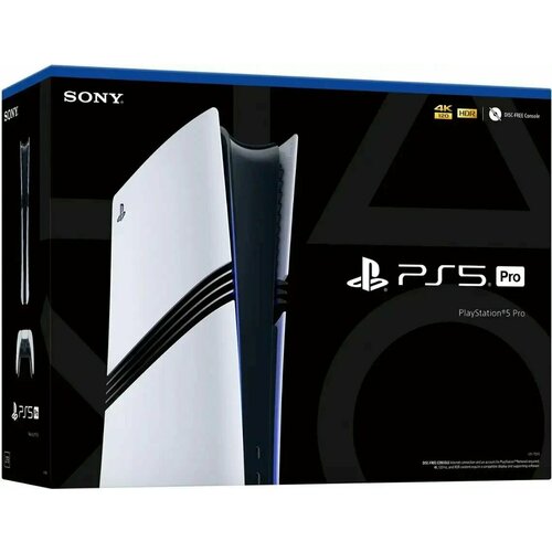Игровая приставка PS5 Pro без дисковода White 93388₽