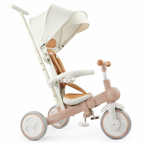 50047 Велосипед трехколесный детский Happy Baby велосипед с ручкой для родителей складной бежевый 19307₽