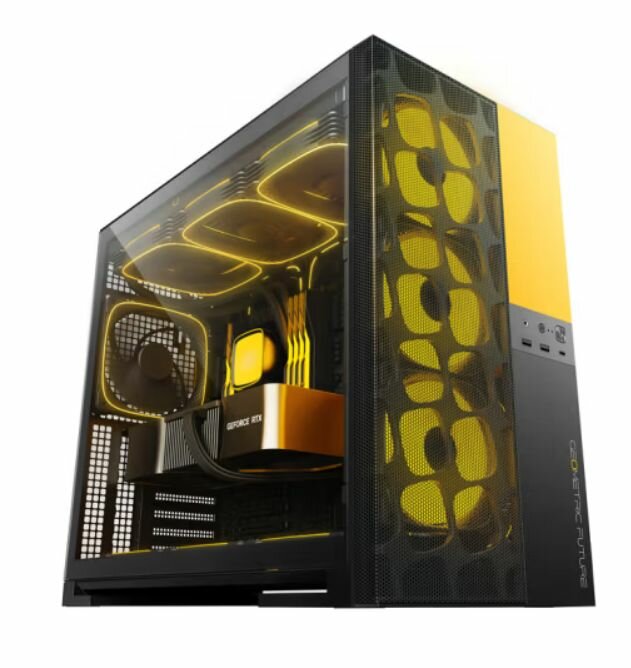 Корпус настольного компьютера Geometric Future Model5 с железным вентилятором