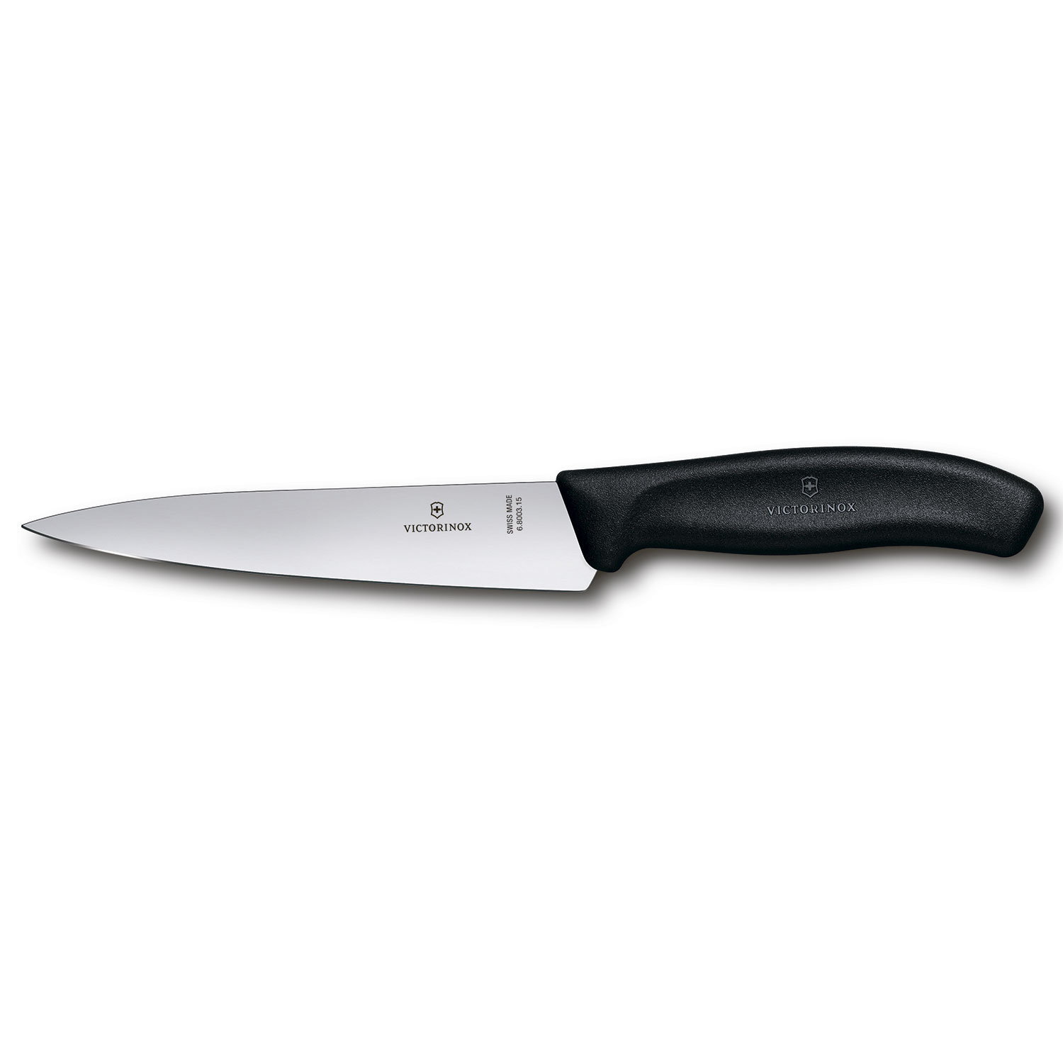 Нож Victorinox Swiss Classic разделочный черный 6.8003.15B - фото №1