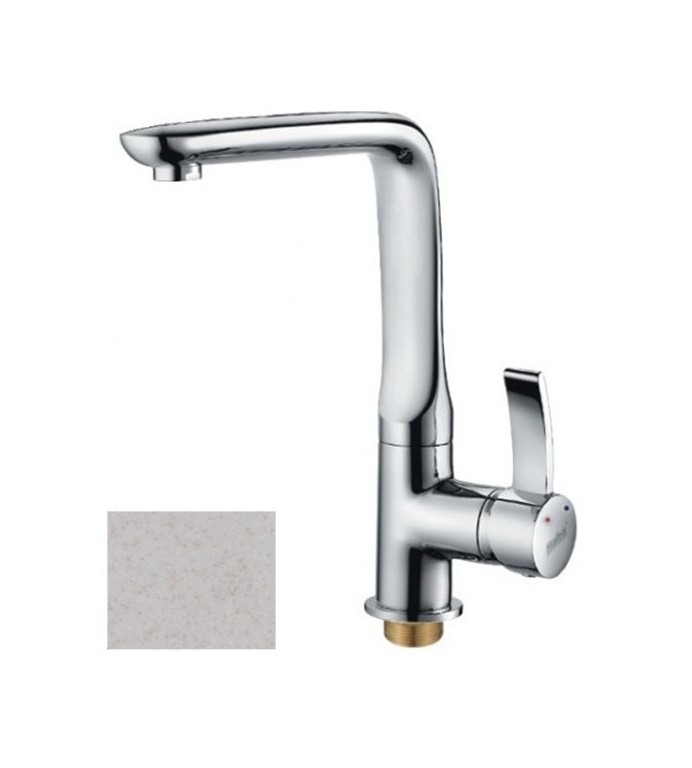 Смеситель для мойки Italmix SG11 LATTE  литой излив 